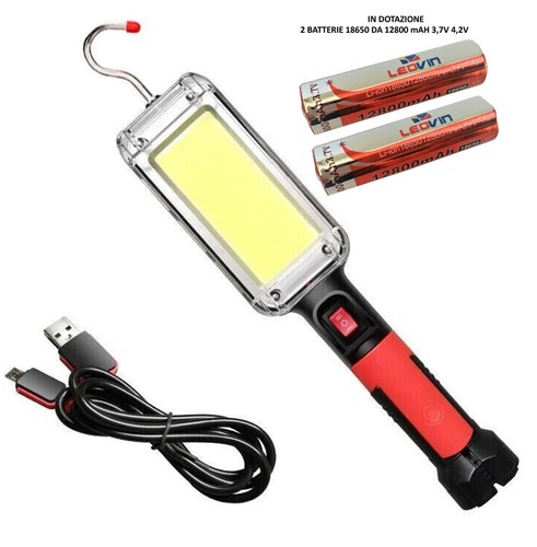 Torcia lampada lavoro - lavoro, led