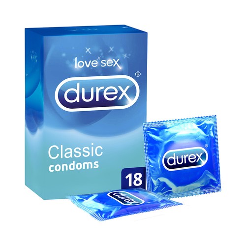 Durex classic 18pcs - durex,