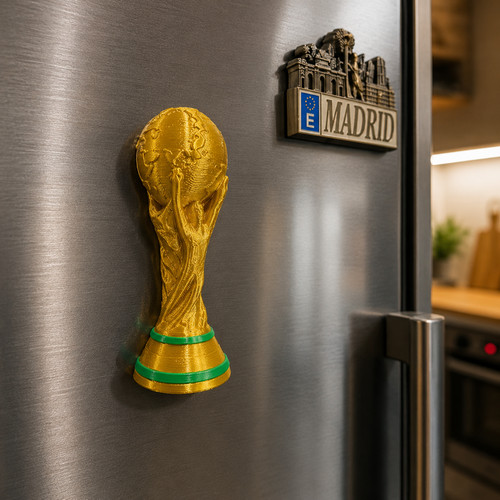 Calamita frigo trofeo coppa - calamita,