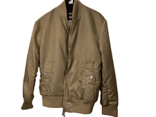 ZARA Giacca Bomber Verde Oliva
