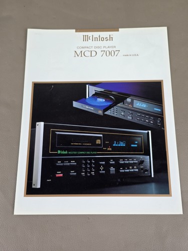 Mcintosh lettore compact disc - mcintosh,