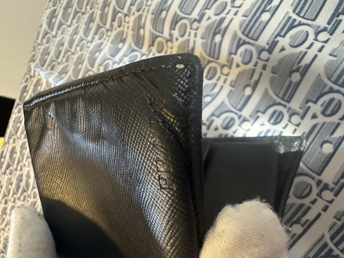Prada portafoglio uomo bifold - prada,