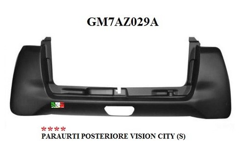 Paraurti posteriore aixam - paraurti,