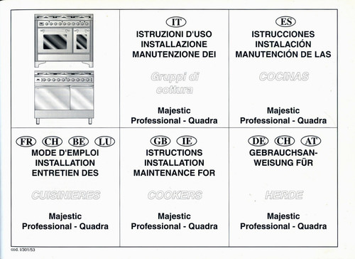 Cucina ilve 100 majestic - ",
