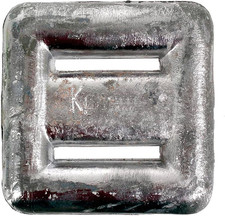 Piombo Peso per Cintura Sub Da Kg 1 per Pesca Subacquea Apnea