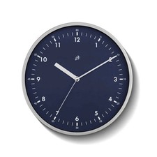 Orologio da parete analagico basic Auriol 25x4 grigio e blu