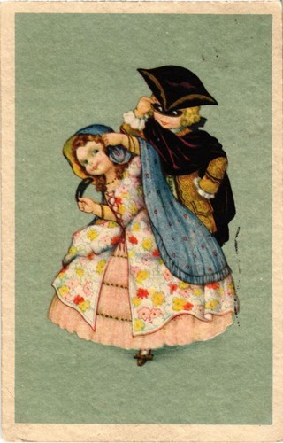 Cpa masquerade artist - masquerade,