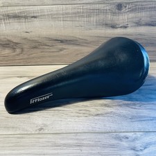 Sella da strada vintage Vetta F. Moser in pelle nera