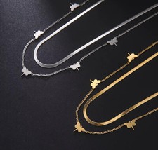 Collana a doppio catena in