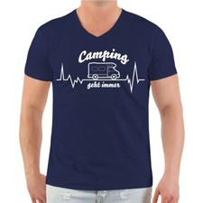 T-shirt uomo camper campeggio