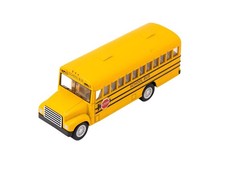 Modellino Auto Scuolabus. Autobus Giocattolo in Scala.