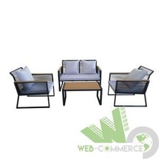 SET SALOTTO DA ESTERNO DIVANO