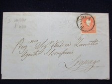 LOMBARDO VENETO 5 SOLDI rosso