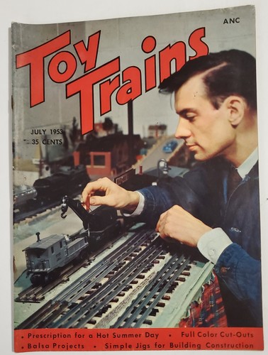 Toy trains magazine july - trains,