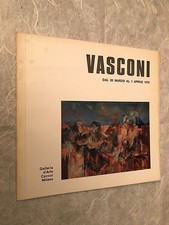 GALLERIA D'ARTE CAVOUR CATALOGO MOSTRA APRILE 1972 FRANCO VASCONI PITTURA 