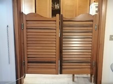 Porte oscillanti da interno  TIPO SALOON  in legno massello 