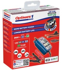 OptiMATE Caricabatteria Moto Duo 1 0.6A 4 Stadi, 12V/12.8V, 0.6A STD/A