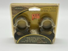 WEAVER 49716 MATTE BLACK STEEL