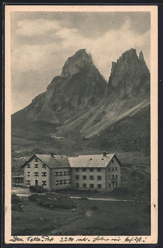 Rifugio sella dolomiti - rifugio,