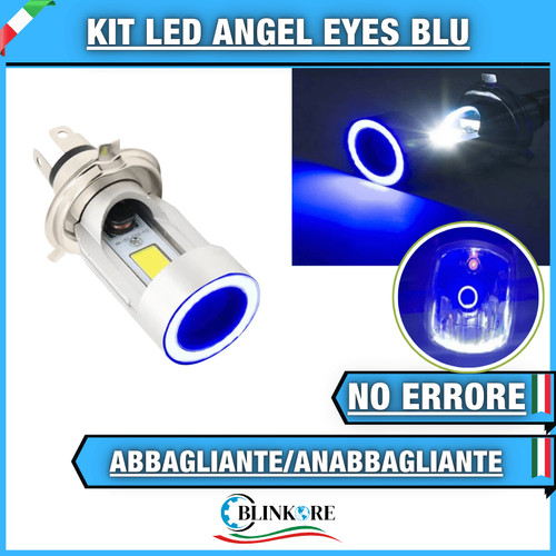 Lampada led angel eyes blu - lampada,