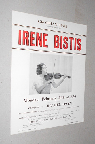 Irene bistis violinist - bistis.,
