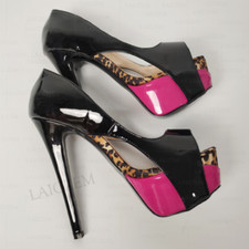 Women Heels Cut Outs Pump