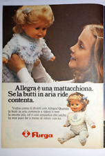 FURGA ALLEGRA BAMBOLA Pubblicità Advertising Werbung Publicitè 1978