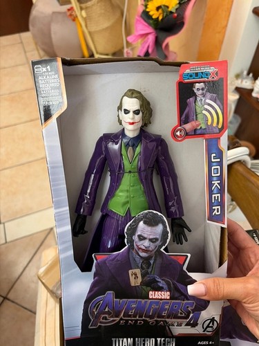 Joker action figure parlante