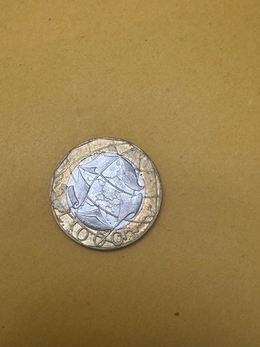 Moneta mille 1000 lire 1997