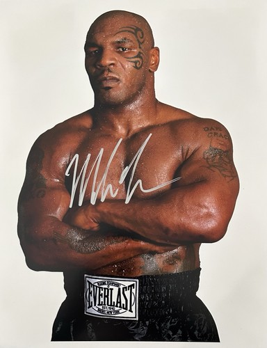 Foto autografata mike - foto, tyson