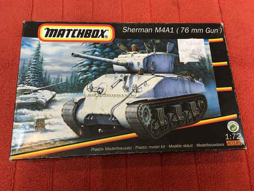Matchbox 40181 sherman - matchbox,