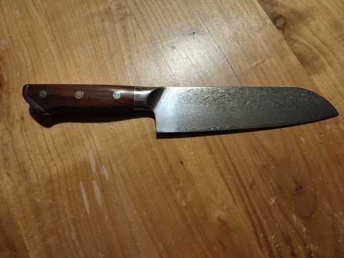 Damascus santoku knife - knife, 67
