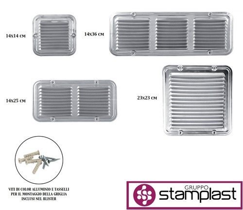 Griglia ventilazione in - griglia,