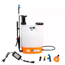 POMPA A SPALLA ELETTRICO NEBULIZZATORE 16 LT PER DISINFESTAZIONE IRRORAZIONE