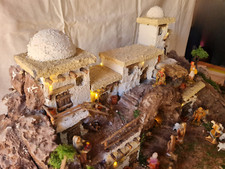 Presepe artigianale arabo - artigianale,