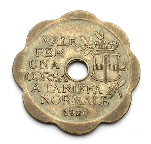 Italia milano 1920 - milano, gettone