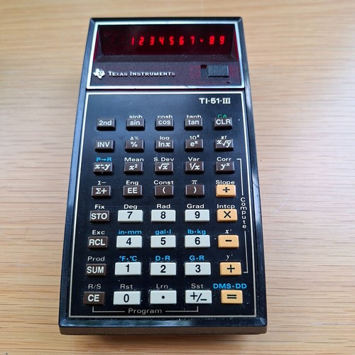 Iii texas instruments - ti-51,