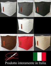 Pouf pouff puff cubo morbido - pouff,