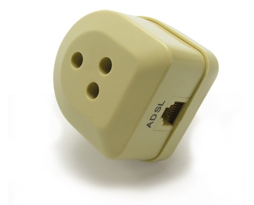 Filtro adsl tripolare rj11 - filtro,