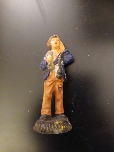 Personaggio presepe vintage - personaggio,