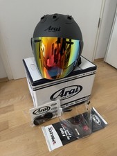 Casco Jet Arai SZR VAS EVO Gun Metallic Frost XL + 2XVisier + Supporto Citofono Cardo