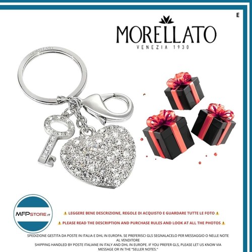 Morellato portachiavi cuore e - ,
