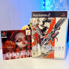 PS2 METAL GEAR SOLID 2 SONS OF LIBERTY CON FLYER DEMO SILENT HILL ORIGINALE
