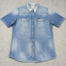 Lee Camicia Jeans Uomo XL Slim