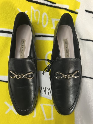 Mocassini zara 100 - zara, pelle