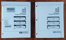 HP 5350B 5351B 5352B Microwave Frequency Counters - Operating & Service Manuals