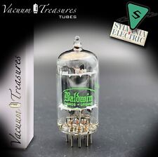12AX7 ( ECC83 ) NOS Baldwin by SYLVANIA Long Gray Plate Tested Tube Balanced USA