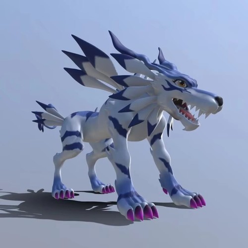Action figure garurumon - figure, 11cm
