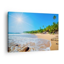 Quadro su Tela 70x50cm Isola