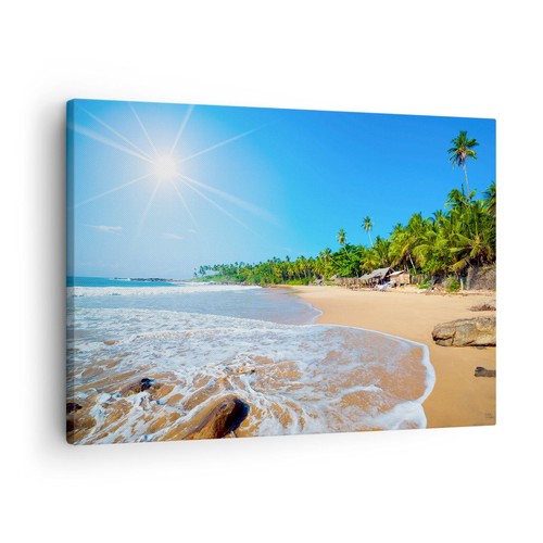 Quadro tela 70x50cm - 70x50cm, isola